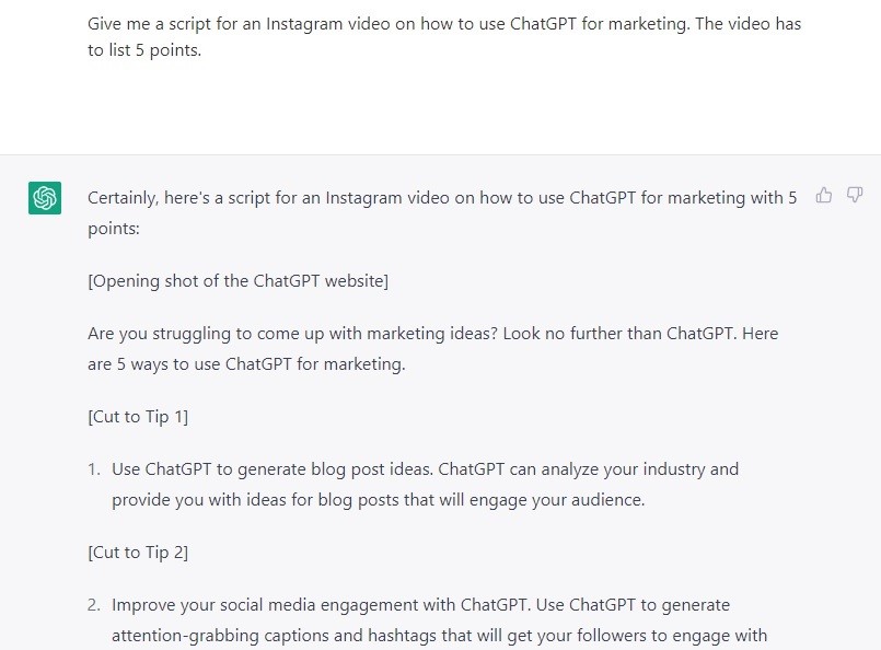 هفت روش بازاریابی با استفاده از چت جی پی تی (ChatGPT) (بخش 1)