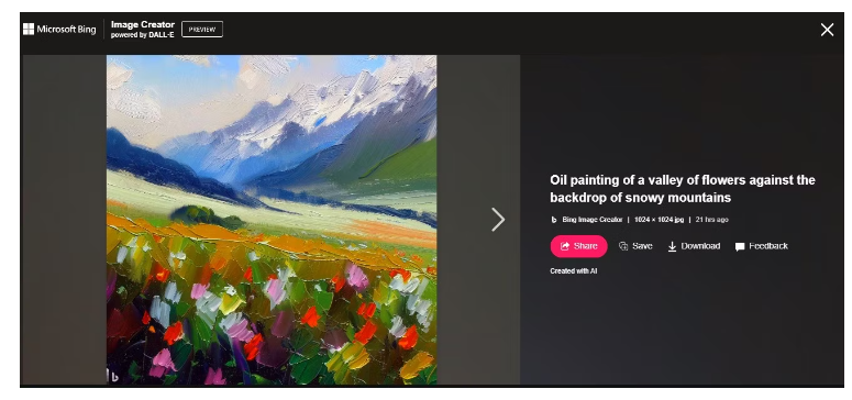 نحوه استفاده از Bing Image Creator برای ایجاد هنر هوش مصنوعی