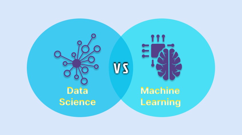مقایسه علم داده و یادگیری ماشین
